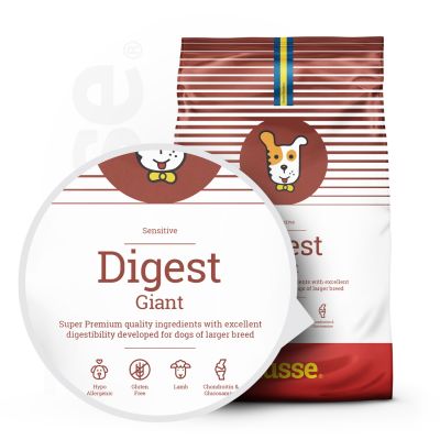 Sensitive Digest Giant, 12.5 kg | Glutenfreie Rezeptur mit begrenzten tierischen Proteinquellen